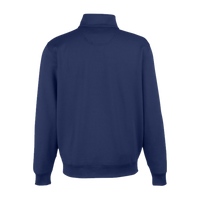 Fairway & Greene Men's Caves Tech Quarter-Zip Pullover, Marine / Marine, Back view