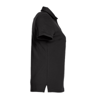 Fairway & Greene Women's Claire Tech Polo, Black, Right Sleeve view