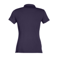 Fairway & Greene Women's Claire Tech Polo, Eclipse, Back view