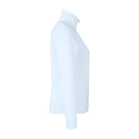 Fairway & Greene Women's Wells Tech Quarter-Zip Pullover, Dream / White, Right Sleeve view