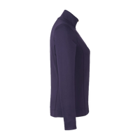 Fairway & Greene Women's Wells Tech Quarter-Zip Pullover, Eclipse / White, Right Sleeve view