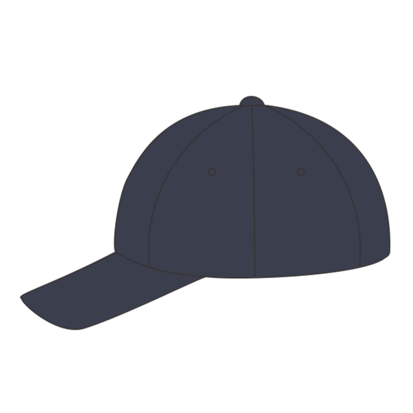 Flexfit by Yupoong 110® Cool & Dry Mini-Piqué Cap, Navy, Left Side view