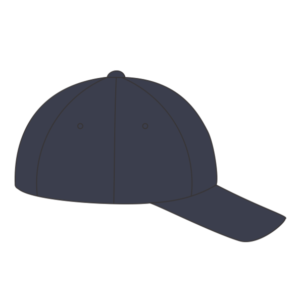 Flexfit by Yupoong 110® Cool & Dry Mini-Piqué Cap, Navy, Right Side view
