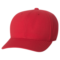 Flexfit by Yupoong 110® Cool & Dry Mini-Piqué Cap, Red, Front view