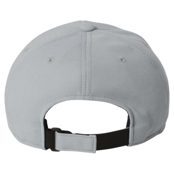 Flexfit by Yupoong 110® Cool & Dry Mini-Piqué Cap, Silver, Back view