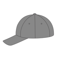 Flexfit by Yupoong 110® Cool & Dry Mini-Piqué Cap, Silver, Left Side view