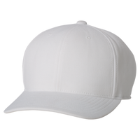 Flexfit by Yupoong 110® Cool & Dry Mini-Piqué Cap, White, Front view
