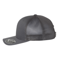 Flexfit by Yupoong 110® Mesh-Back Cap, Charcoal / Charcoal, Left Side view