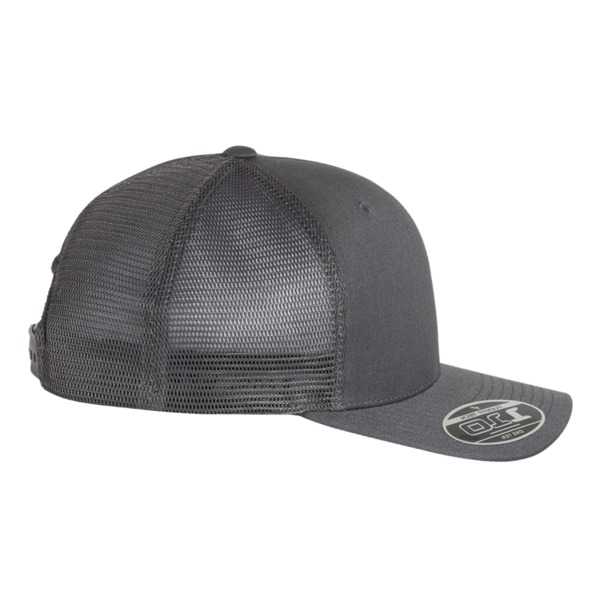 Flexfit by Yupoong 110® Mesh-Back Cap, Charcoal / Charcoal, Right Side view