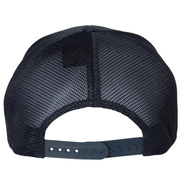 Flexfit by Yupoong 110 Mesh-Back Cap, Navy / Navy / Navy, Back view