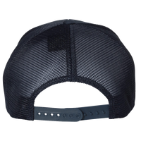 Flexfit by Yupoong 110 Mesh-Back Cap, Navy / Navy / Navy, Back view