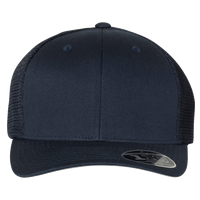 Flexfit by Yupoong 110 Mesh-Back Cap, Navy / Navy / Navy, Front view