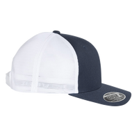 Flexfit by Yupoong 110 Mesh-Back Cap, Navy / White / White, Right Side view