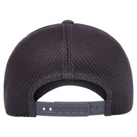 Flexfit by Yupoong 110® Recycled Mesh Cap, Charcoal / Charcoal, Back view