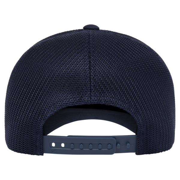 Flexfit by Yupoong 110® Recycled Mesh Cap, Navy / Navy, Back view