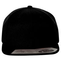 Flexfit by Yupoong 110® Snapback Cap, Black / Black, Front view