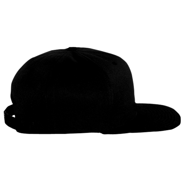 Flexfit by Yupoong 110® Snapback Cap, Black / Black, Right Side view