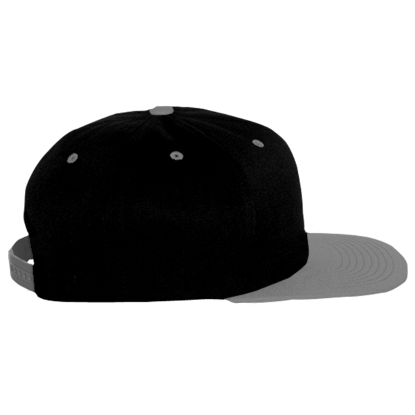 Flexfit by Yupoong 110® Snapback Cap, Black / Grey, Right Side view