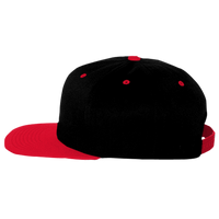 Flexfit by Yupoong 110® Snapback Cap, Black / Red, Left Side view