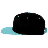 Flexfit by Yupoong 110® Snapback Cap, Black / Teal, Left Side view