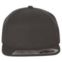 Flexfit by Yupoong 110® Snapback Cap, Dark Grey / Dark Grey, Front view