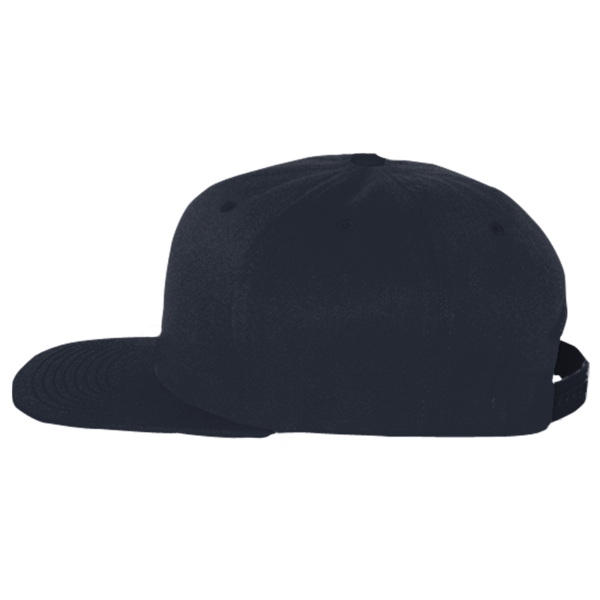 Flexfit by Yupoong 110® Snapback Cap, Dark Navy / Dark Navy, Left Side view