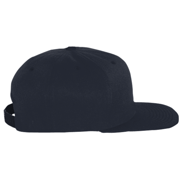 Flexfit by Yupoong 110® Snapback Cap, Dark Navy / Dark Navy, Right Side view