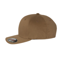 Flexfit by Yupoong Cotton Blend Cap, Coyote Brown / Coyote Brown, Left Side view