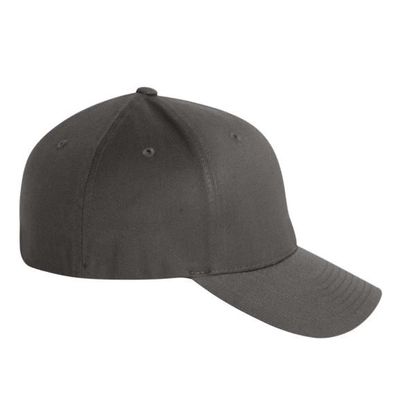 Flexfit by Yupoong Cotton Blend Cap, Dark Grey / Dark Grey, Right Side view