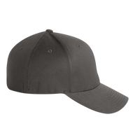 Flexfit by Yupoong Cotton Blend Cap, Dark Grey / Dark Grey, Right Side view