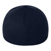 Flexfit by Yupoong Cotton Blend Cap, Dark Navy / Dark Navy, Back view