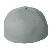 Flexfit by Yupoong Cotton Blend Cap, Grey / Grey, Back view