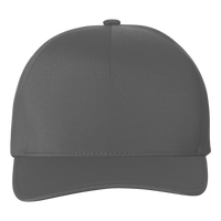 Flexfit by Yupoong Delta® Seamless Cap, Dark Grey / Dark Grey, Front view