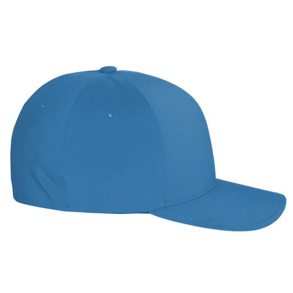 Flexfit by Yupoong Delta® Seamless Cap, Melange Blue / Melange Blue, Right Side view