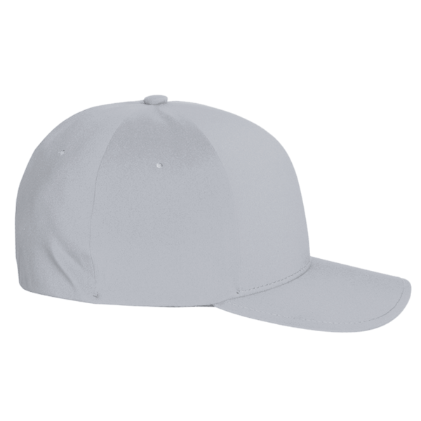 Flexfit by Yupoong Delta® Seamless Cap, Melange Silver / Melange Silver, Right Side view