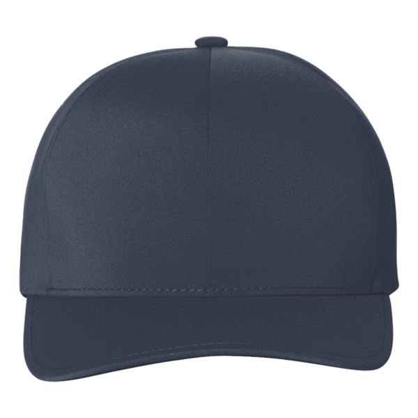 Flexfit by Yupoong Delta® Seamless Cap, Navy / Navy, Front view