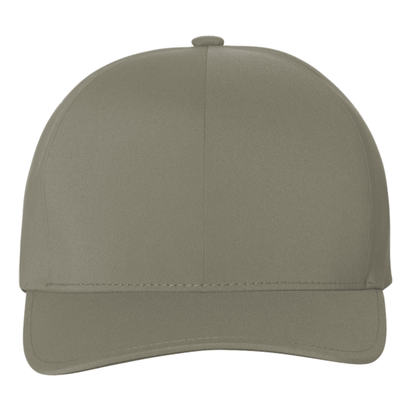Flexfit by Yupoong Delta® Seamless Cap, Olive / Olive, Front view