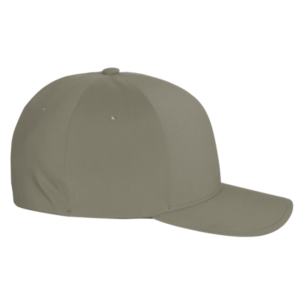 Flexfit by Yupoong Delta® Seamless Cap, Olive / Olive, Right Side view