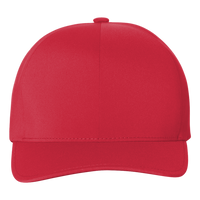Flexfit by Yupoong Delta® Seamless Cap, Red / Red, Front view