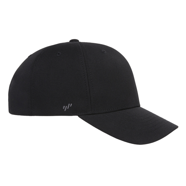 Flexfit by Yupoong NU® Adjustable Cap, Black, Right Side view