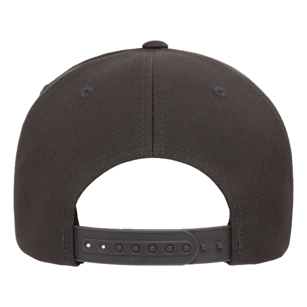 Flexfit by Yupoong NU® Adjustable Cap, Dark Grey, Back view