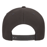 Flexfit by Yupoong NU® Adjustable Cap, Dark Grey, Back view