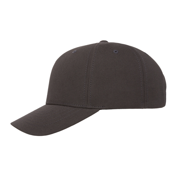Flexfit by Yupoong NU® Adjustable Cap, Dark Grey, Left Side view