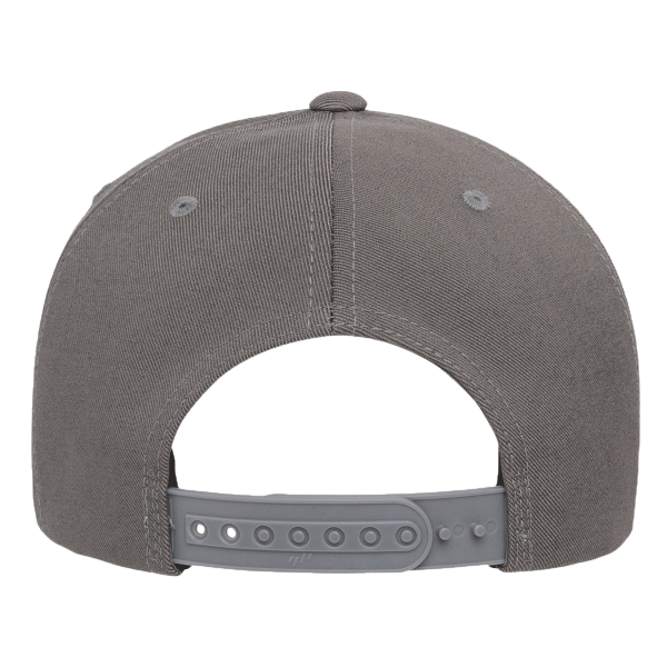 Flexfit by Yupoong NU® Adjustable Cap, Grey, Back view