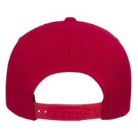 Flexfit by Yupoong NU® Adjustable Cap, Red, Back view