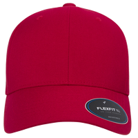 Flexfit by Yupoong NU® Adjustable Cap, Red, Front view