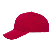 Flexfit by Yupoong NU® Adjustable Cap, Red, Left Side view