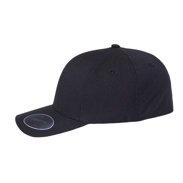 Flexfit by Yupoong NU® Cap, Black, Left Side view