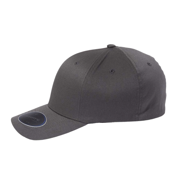 Flexfit by Yupoong NU® Cap, Dark Grey, Left Side view