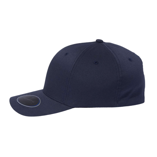 Flexfit by Yupoong NU® Cap, Dark Navy, Left Side view